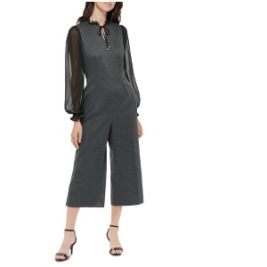 Tommy Hilfiger Womens Herringbone Twofer Jumpsuit - 1 of 1
