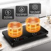 Dual Induction Cooktop with 10 Hour Timer, 7 Blade Cooling Fan, 18 Power and 20 Temperature, 1800W Induction Stove with Residual Heat Indicators - 4 of 4