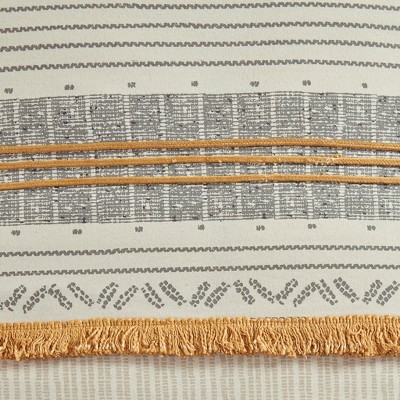 King Gray and Yellow Cotton Down Alternative Comforter Set