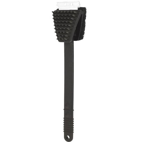 Grill Cleaning Brush Blue Nylon Bristles Black - Room Essentials™