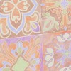 Unique Bargains PVC Tile Stickers 3.94"x3.94" Orange Purple 24 Pcs - 2 of 4