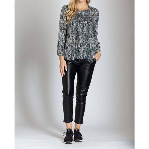Women's Pleather Trousers - APNY - 1 of 4