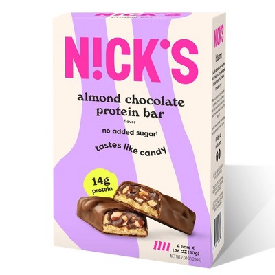 Nick's Almond Chocolate Protein Bars - 4ct