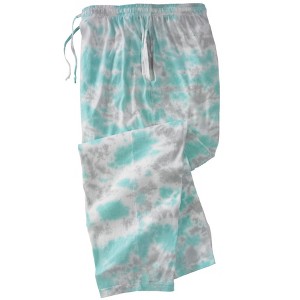 KingSize Men's Big & Tall Lightweight Jersey Pajama Pants - 1 of 4