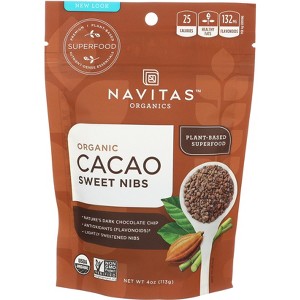 Navitas Organics Cacao Sweet Nibs - 4 oz. - 1 of 1