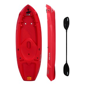 Lifetime Shark 6 ft. Youth Kayak (Paddle Included), Fire Red - 1 of 4