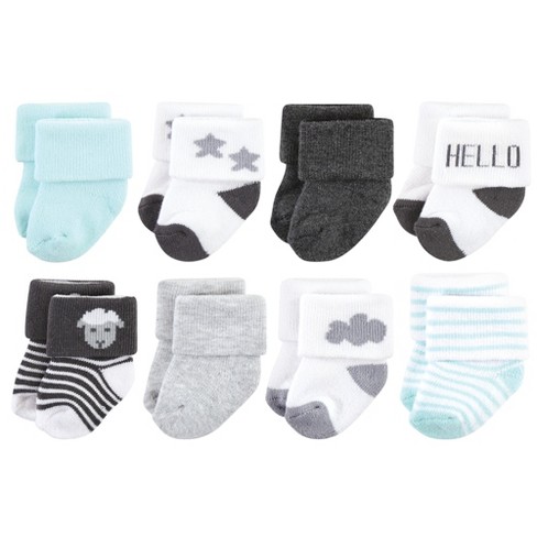 Luvable Friends Baby Unisex Newborn And Baby Socks Set, Safari, 0-3 Months  : Target