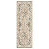 Machine Washable Vintage Runner Rug: Non-Slip Low-Pile Kitchen Rug, Ultra-Thin Distressed Indoor Floor Cover for Bedroom, Laundry Room - 2 of 4