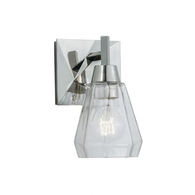 Norwell Lighting Arctic 1 - Light Vanity in  Polished Nickel