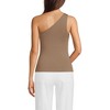 Lands' End Women's Slender One Shoulder Top - 2 of 4
