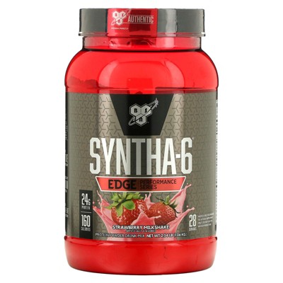BSN Syntha-6 Edge®, Protein Powder Drink Mix, Strawberry Milkshake, 2.34 lb (1.06 kg)