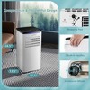 Costway 5200 BTU (8000 BTU ASHRAE) Portable Air Conditioner 3-in-1 AC Unit w/ Cool Dehum Fan Sleep Mode - 2 of 4