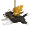 Design Toscano Honor the Pooch: Cavalier Holiday Dog Angel Ornament - 4 of 4