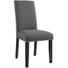 Modway Parcel Dining Side Chair Fabric Set of 2 Gray - 2 of 4