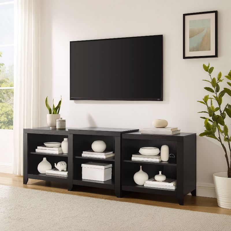 69" Ronin Low Profile TV Stand for TVs up to 75" - Crosley, 3 of 10