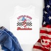 The Juniper Shop Little Miss Firecracker Checkered Toddler Tank - 3 of 4