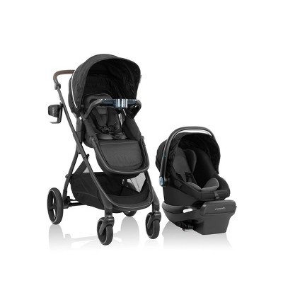 Evenflo Shyft Intuiti+ Travel System Featuring Revolve180 LiteMax NXT with Sensory Soothe