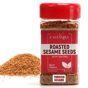 Eastanbul Roasted Sesame Seeds, Toasted White Sesame Seeds, 7.05oz - 1 of 4