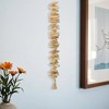 HomeRoots 40" Brown Wood Rods And Rope Decorative Tassel - 2 of 4