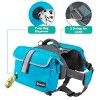PetAmi Dog Backpack for Medium Large Dogs, Saddle Bag to Wear, Pet Harness Pack, Travel Hiking Walking Running Camping Training - 4 of 4