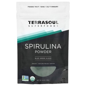 Terrasoul Superfoods Spirulina Powder, 6 oz (170 g) - 1 of 2