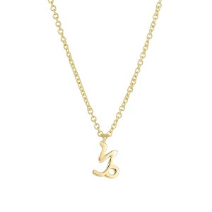 Adornia 14k Gold Plated Zodiac Necklace - 1 of 2