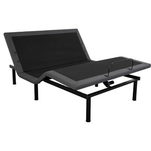 Twin XL/Queen Electric Adjustable Bed Base Frame,Head and Foot Incline,Ergonomic Full Size Bed Frame with 2 USB Ports & LED Nightlight - 1 of 4