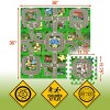 Sorbus interlocking Traffic puzzle play mat for children - 3 of 4