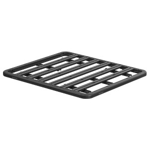 YAKIMA Aluminum Roof Mount LockNLoad 3 Bar System Heavy Duty Roof Rack Platform, Black - 1 of 4