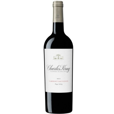 Charles Krug Cabernet Sauvignon Red Wine - 750ml Bottle