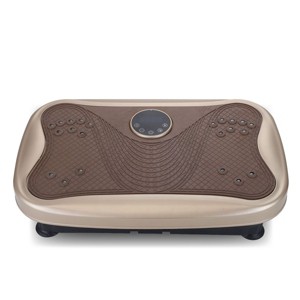 SEVOBAL Exercise Trainers Vibration Plate Fitness Platform Shaking Workout Board Lymphatic Drainage Weight Loss for Home Gym, Brown, 22.1"*13.8"*6.1" - 1 of 4
