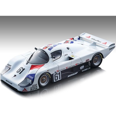 Sauber C8 #61 Quester - Nielsen - Welti Sauber Racing 24H Le Mans 1985 Ltd Ed 130 pcs "Mythos Series" 1/18 Model Car Tecnomodel