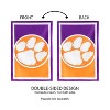 Evergreen Flag, DS New Burlap, Reg, Clemson University - 4 of 4
