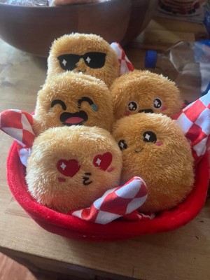  What Do You Meme? Emotional Support Nuggets - Unique Gift for  Valentine's Day, Plush Nuggets Stuffed Animal : Toys & Games