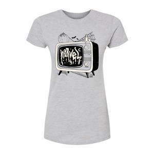 Women's - Marvel - Tv Logo Fitted Graphic T-Shirt - 1 of 2