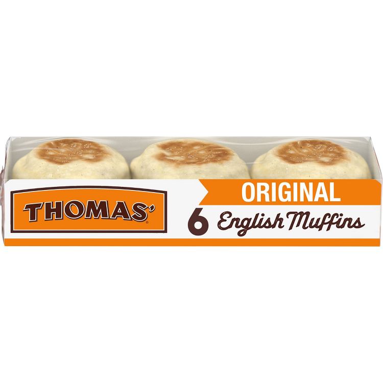 Thomas&#39; Regular English Muffins - 13oz/6ct, 1 of 12