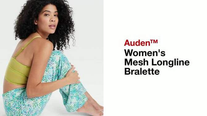 Women's Mesh Longline Bralette - Auden™, 2 of 8, play video