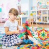 Attop 200 Pieces Building Blocks Kids Toys Educational Discs Sets Interlocking Solid Plastic for Preschool Boys and Girls Aged 3+ - 4 of 4