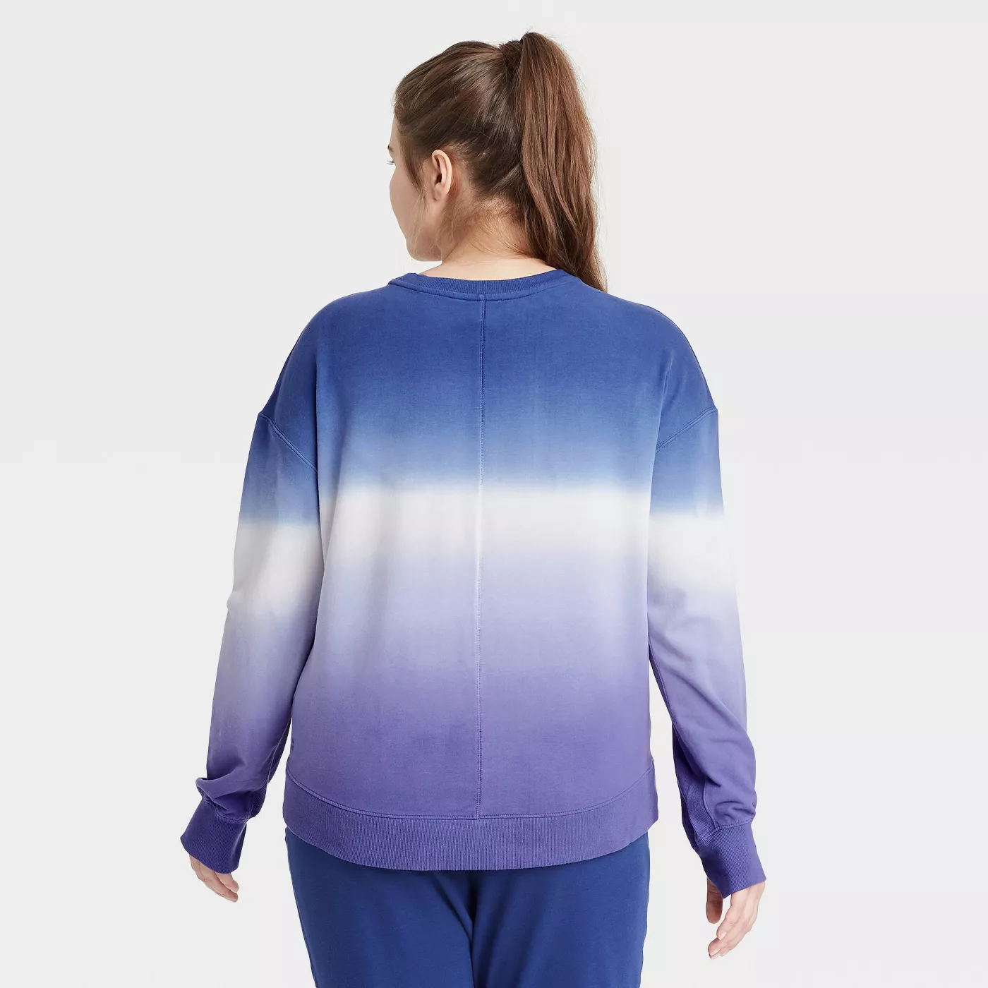 Women's Crewneck Sweatshirt - All in Motion™  - image 4 of 11