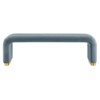 Modway Koda Performance Velvet Waterfall Long Bench - 3 of 4