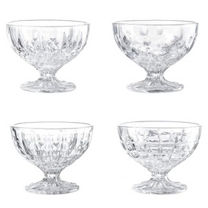 Whole Housewares Unique Mini Trifle Footed Cups - 4 Piece - 1 of 3