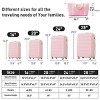 Travel Spinner Luggage Set with TSA Lock Expandable Hardside Suitcases 16" 20" 24" 28" and Tote Bag - Cuddlewood - 4 of 4