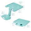 ECR4Kids The Surf Folding Portable Lap Desk, Large, 1-Piece - 2 of 4