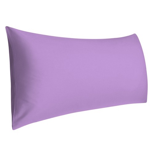 Piccocasa 100% Cotton Soft And Comfortable Body Pillow Cases 1 Pc Lilac ...