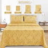6 Piece Sheet Sets Paisley Printed Sheets Set Ultra Soft Deep Pocket Microfiber Bed Sheets - Lux Decor Collection - 3 of 4