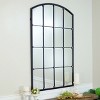VIP Metal 47.5 in. Black Framed Wall Mirror - 3 of 4