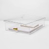 Acrylic Letter Size Box - Threshold™ - image 2 of 3