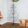 Sunnydaze Indoor Metal Noelle Christmas Holiday Ornament Craft Bauble Tree Holder Display - 60" - 4 of 4