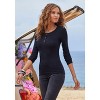 Women's Ribbed Long Sleeve Shirt - LASCANA - 2 of 4
