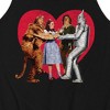 Men's - Wizard of Oz - Dorthy and Friends Photo Heart Graphic Tank Top - 2 of 3
